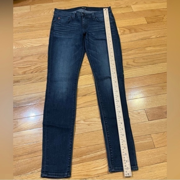 HUDSON Size 25 Krista Super Skinny Jeans Indigo Requiem Wash - Picture 4 of 8